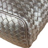 Bottega Veneta Metallic Intrecciato Ciambrino Shoulder Bag