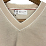 Brunello Cucinelli Beige Cashmere Shirt