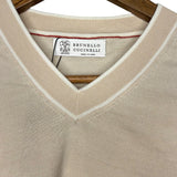 Brunello Cucinelli Beige Cashmere Shirt