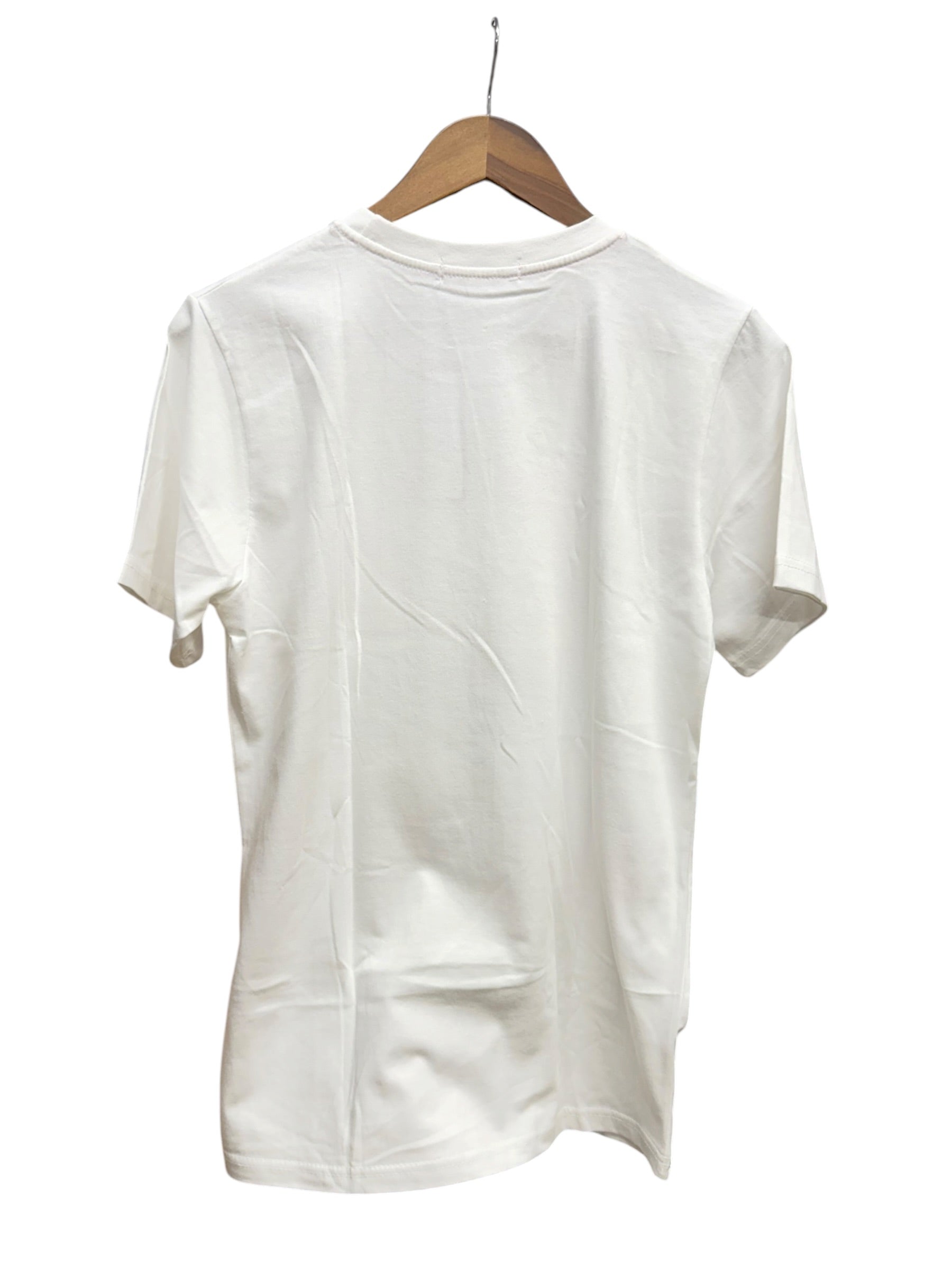 Prada White Graphic Race Car Print T Shirt