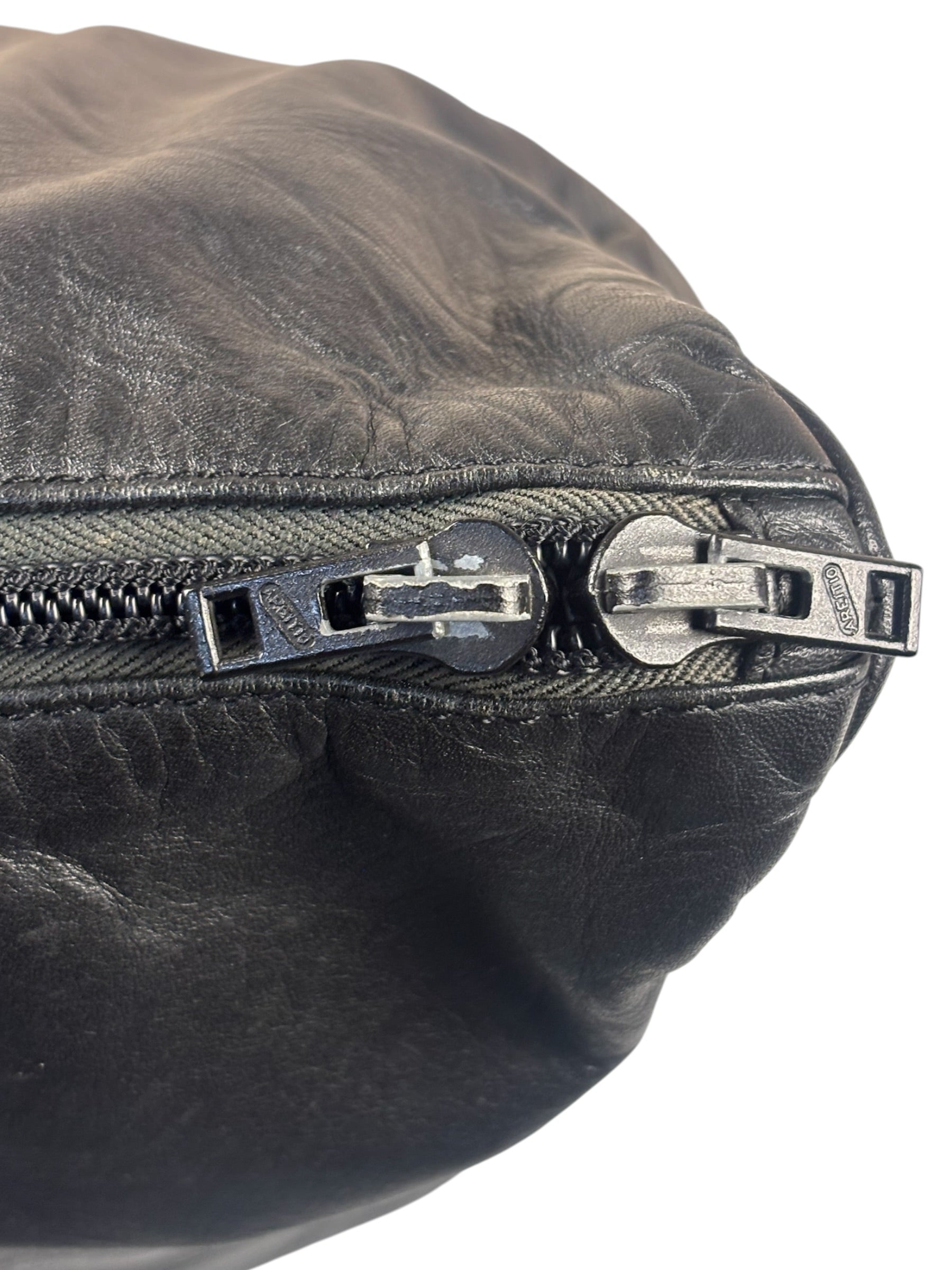 Loewe Vintage Black Calfskin Carryall Handbag
