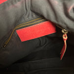 Balenciaga Red Le City Bag S