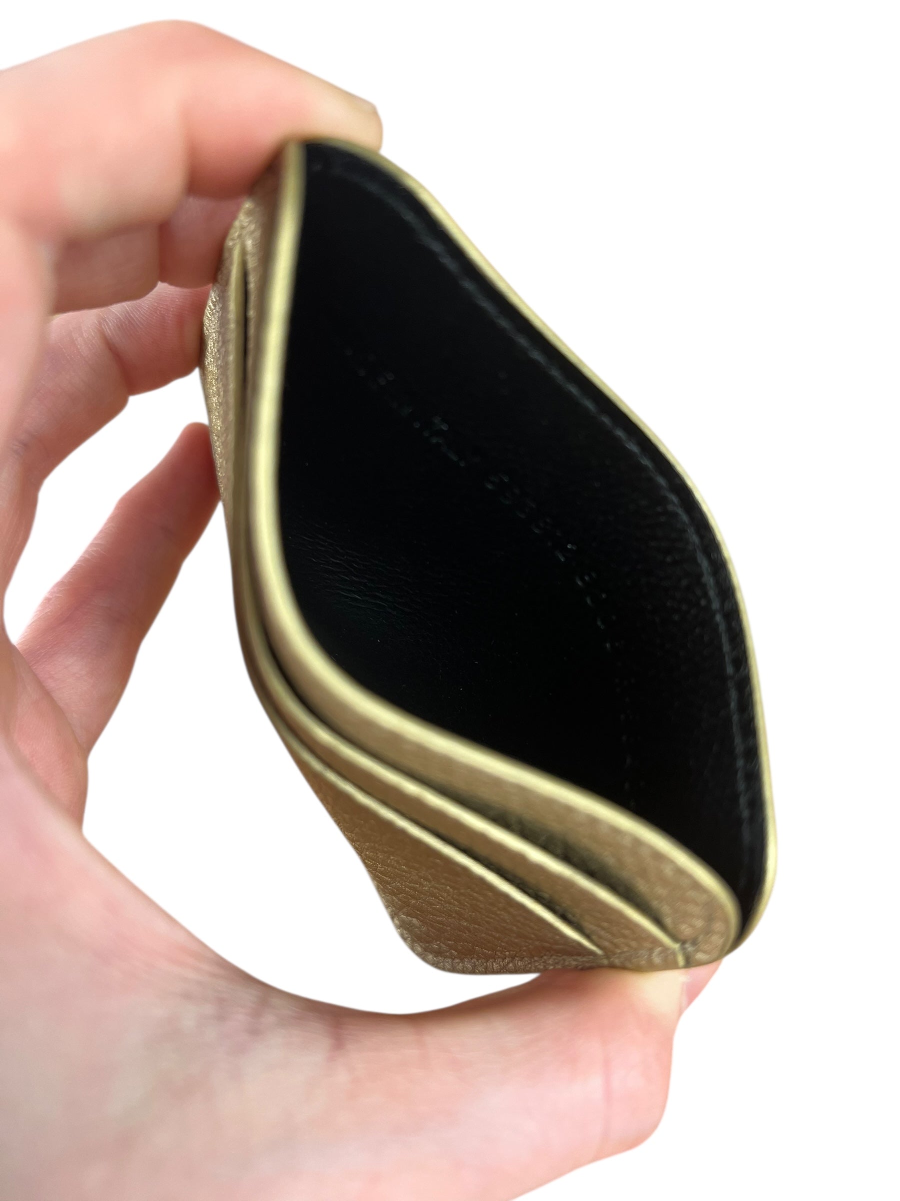 Balenciaga Metallic Cash Cardholder