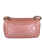Chanel Pink Quilted Lambskin Precious Jewel Flap Bag 2010