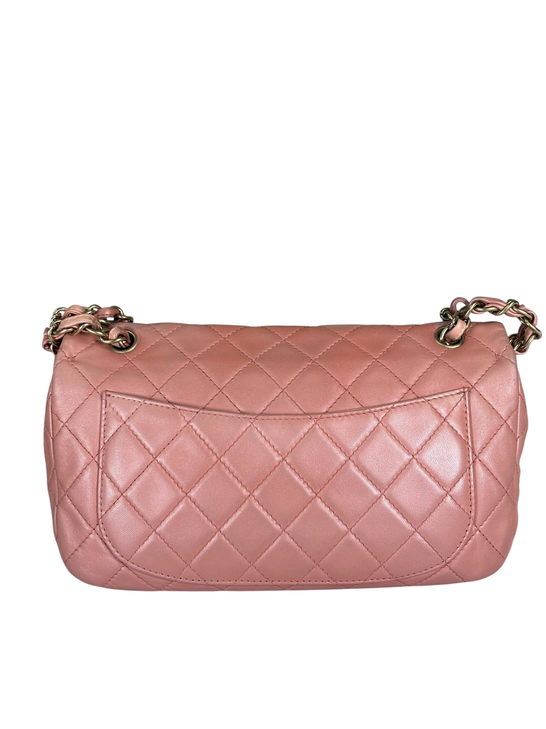 Chanel Pink Quilted Lambskin Precious Jewel Flap Bag 2010