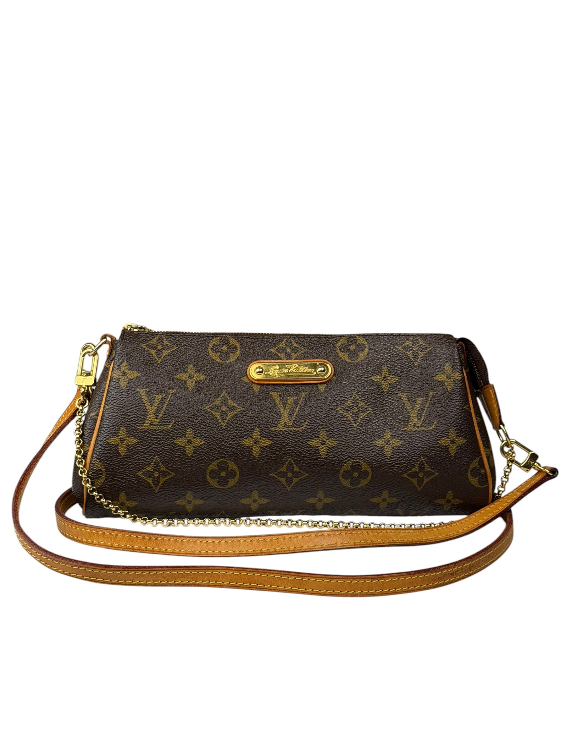 Louis Vuitton Monogram Chain Eva Pochette