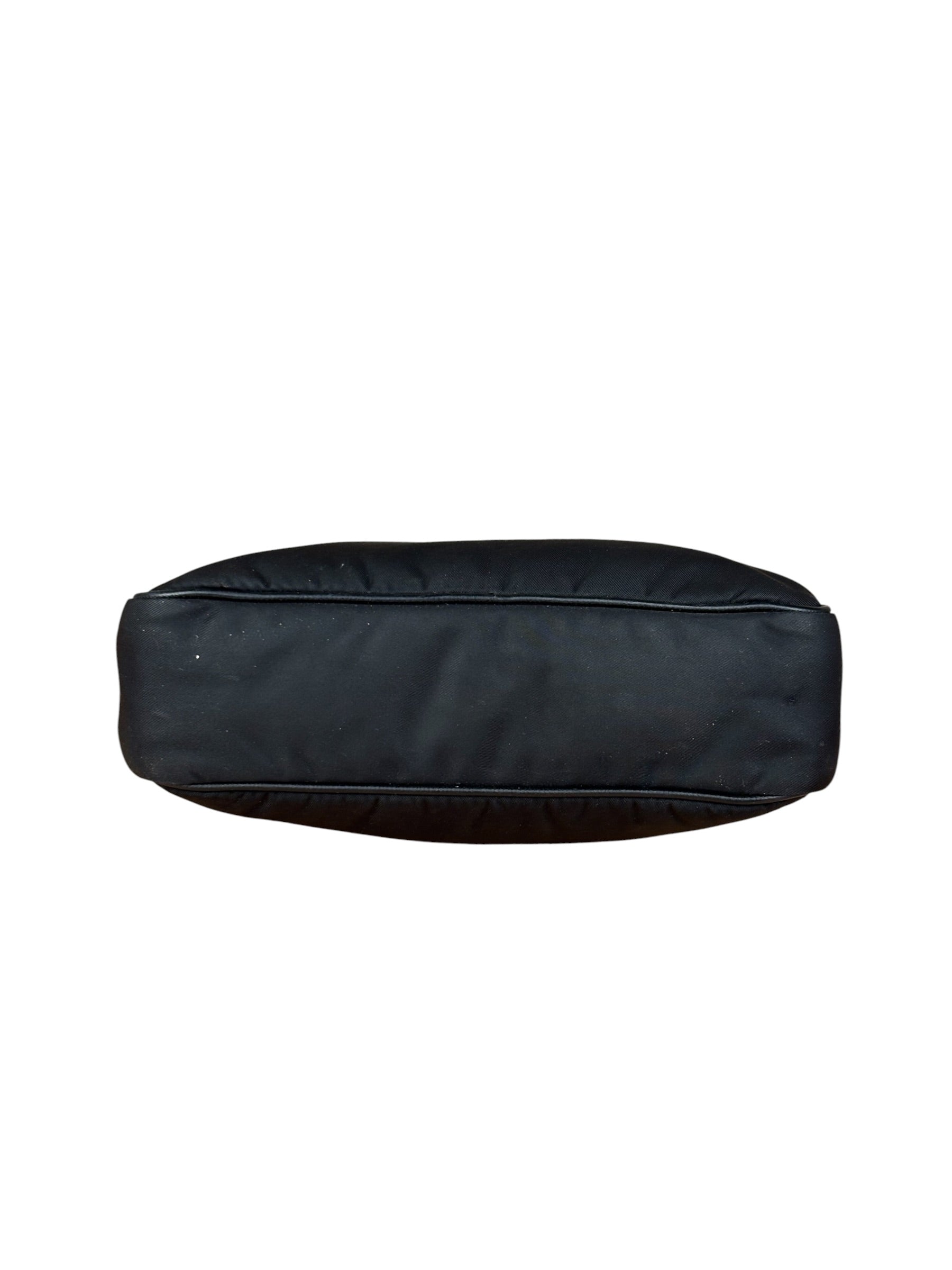 Prada Black Nylon Leather Trim Re-Edition 2005 Two-Way Bag