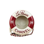 Chanel Limited Edition Lifesaver Round Crossbody Red