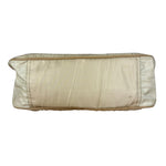 Prada Vintage Beige Nylon/Leather Logo Handbag