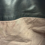Bottega Veneta Black Intrecciato Leather Flap Messenger Bag