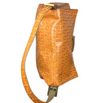 Fendi Orange Vinyl Mamma Baguette