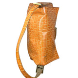Fendi Orange Vinyl Mamma Baguette