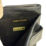 Chanel Navy Blue Leather Caviar Wallet