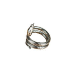 Vivienne Westwood Albane Snake 925 Silver Ring