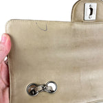 Chanel Vintage Beige Travel Line Classic Flap 2001