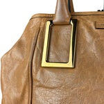 Chloé Brown Leather Ethel Tote Bag