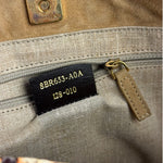 Fendi Multicolor Snakeskin Hobo Bag