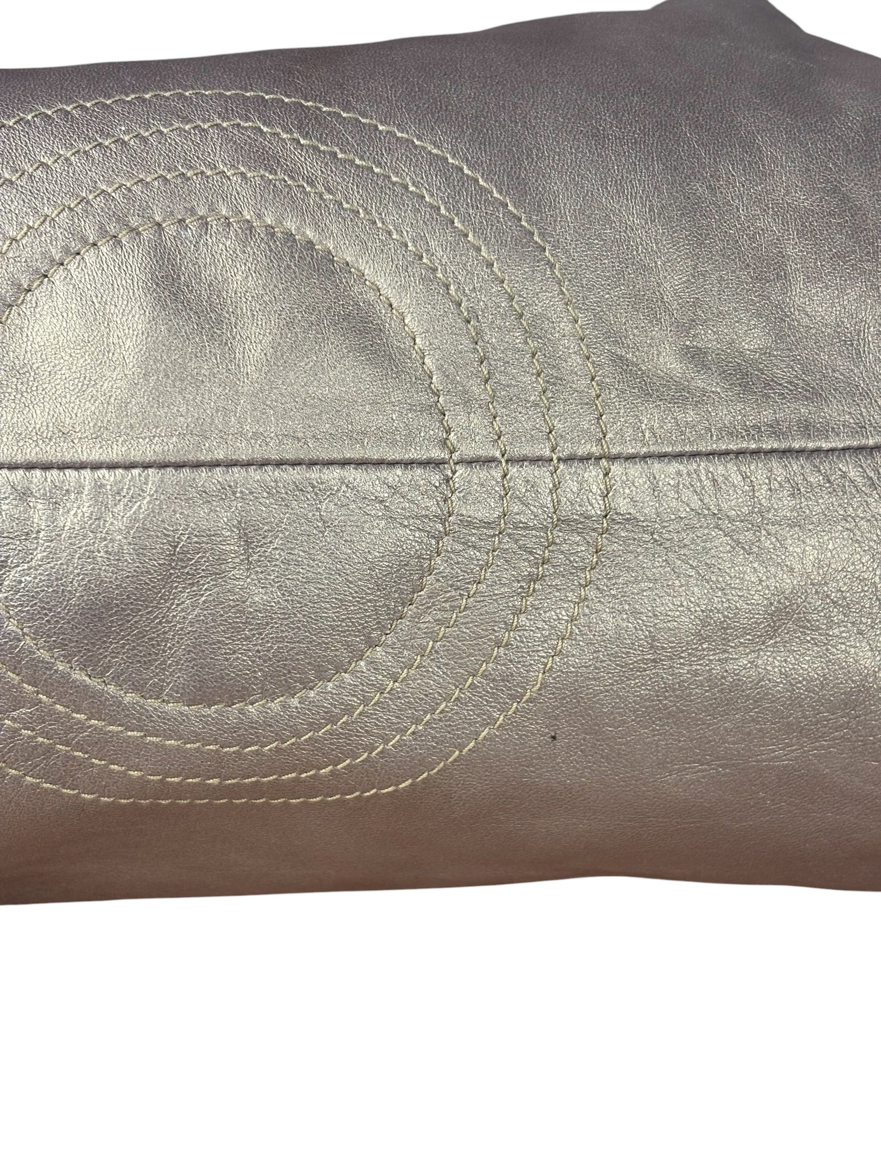 Loewe Metallic Gold Nappa Aire Hand Bag