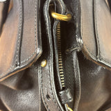 YSL Black Leather Cabas Chyc 2Way