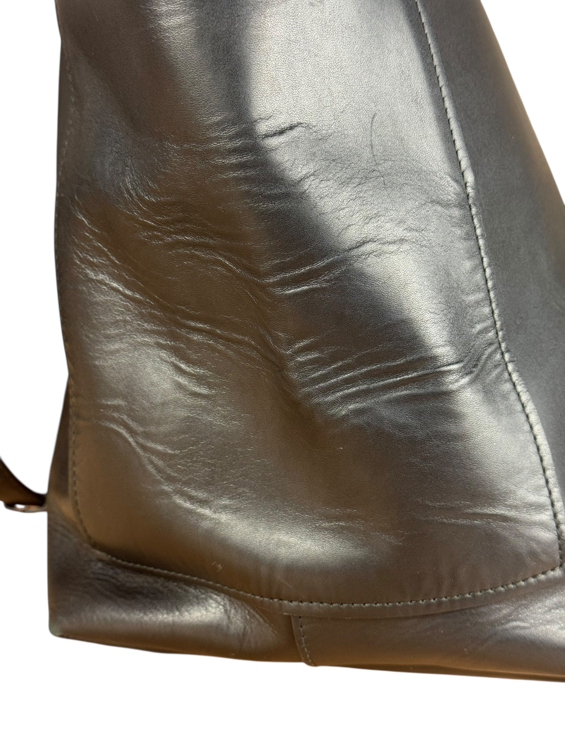 Balenciaga Black Leather Kendall Bucket Bag