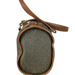 Yves Saint Laurent Vintage Brown Leather Woven Hand Bag