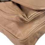 Prada Blush Pink Vitello Shiny Leather Flap Bag