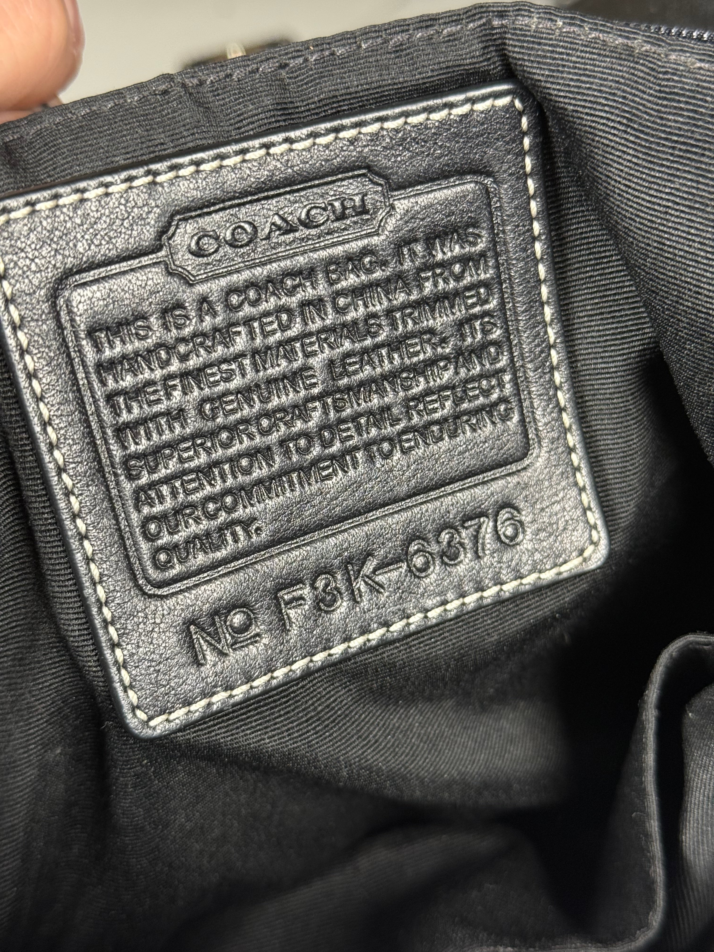 Coach Vintage Mini Anagram Buckle Crossbody