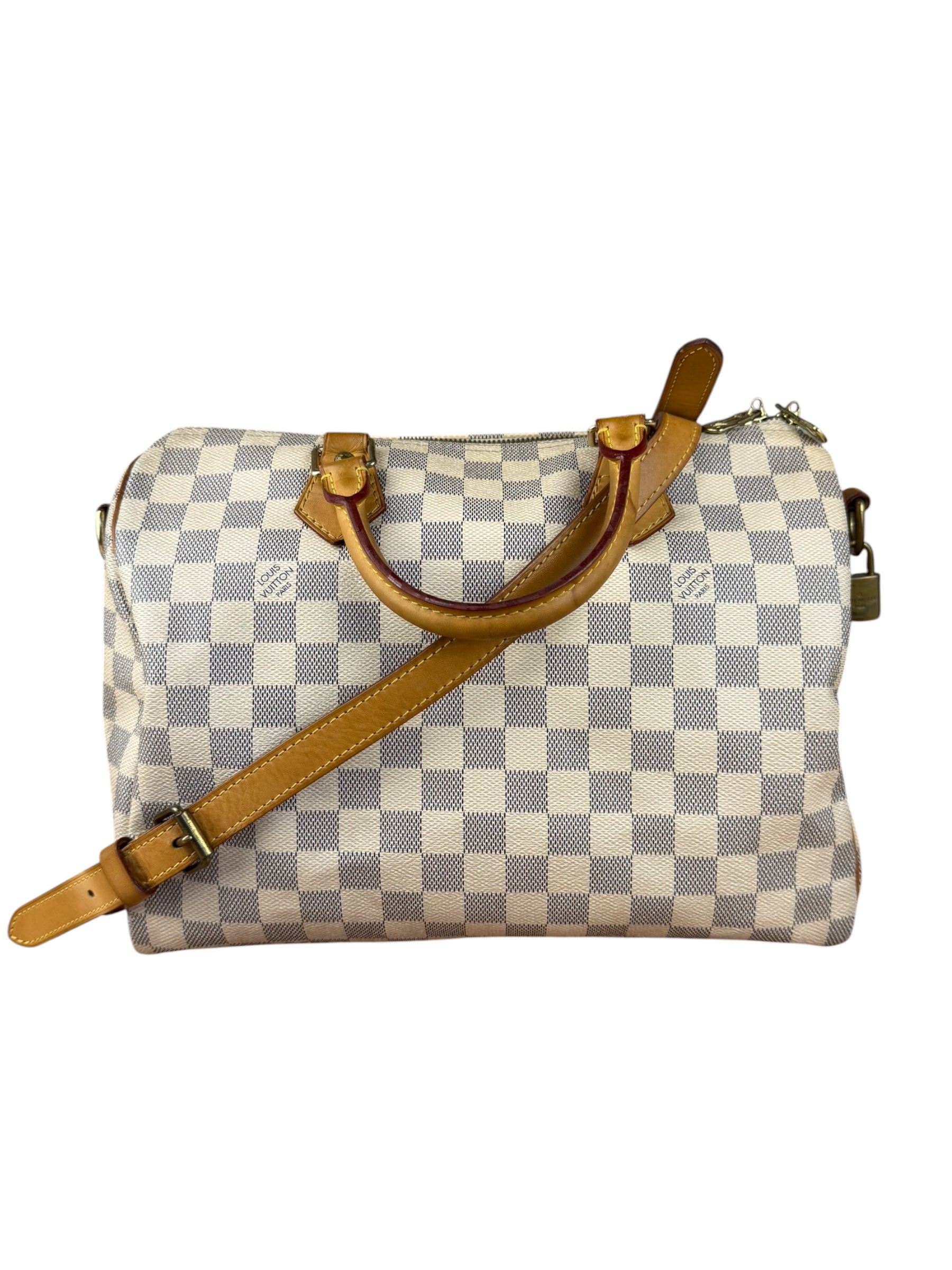 Louis Vuitton Damier Azur Speedy Bandouliere 30