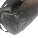Bottega Veneta Black Leather Intrecciato Trim Belt Bag