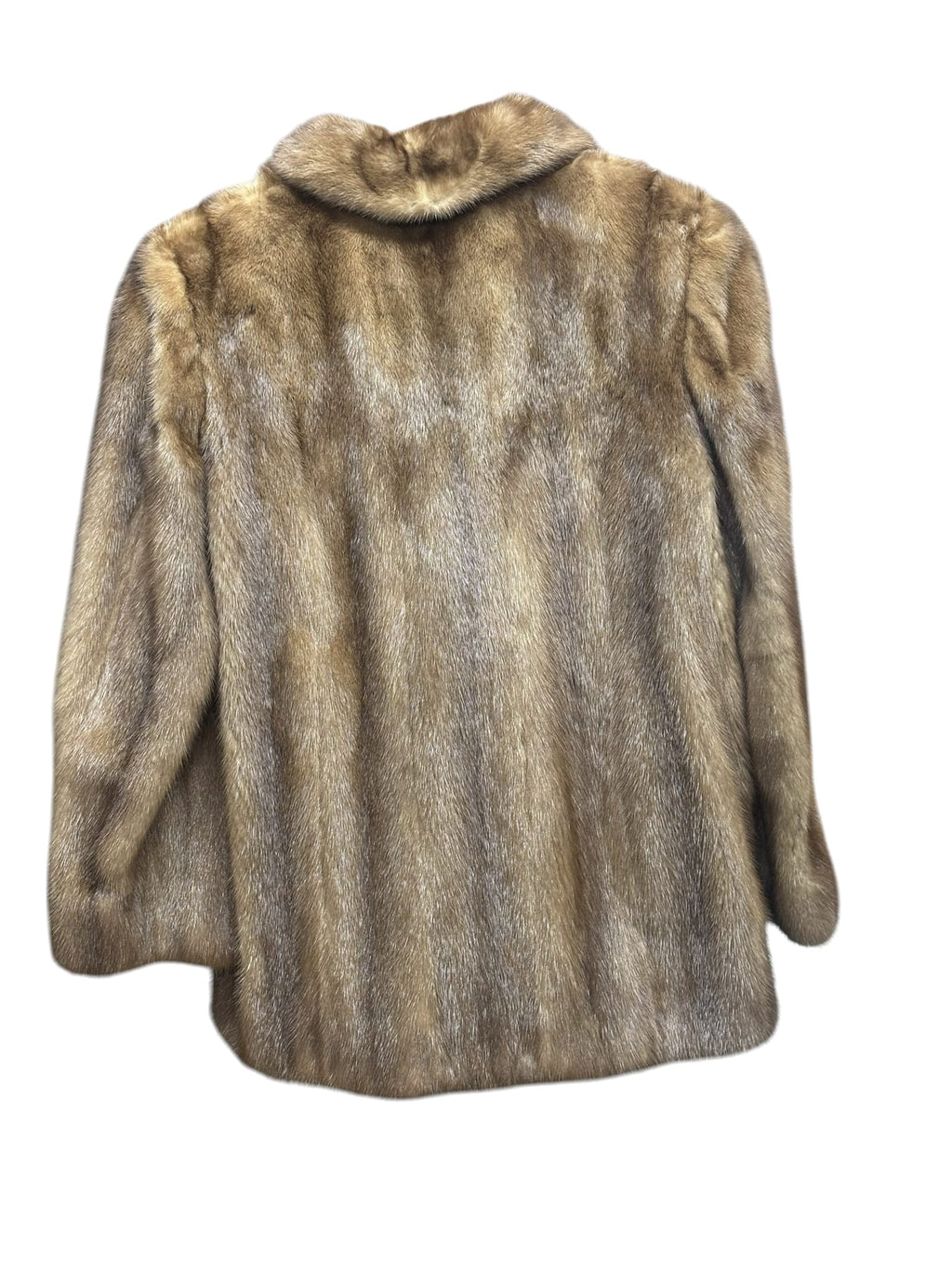 Vintage Light Brown Mink Fur Coat