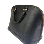 Louis Vuitton Black Epi Leather Alma Handbag PM
