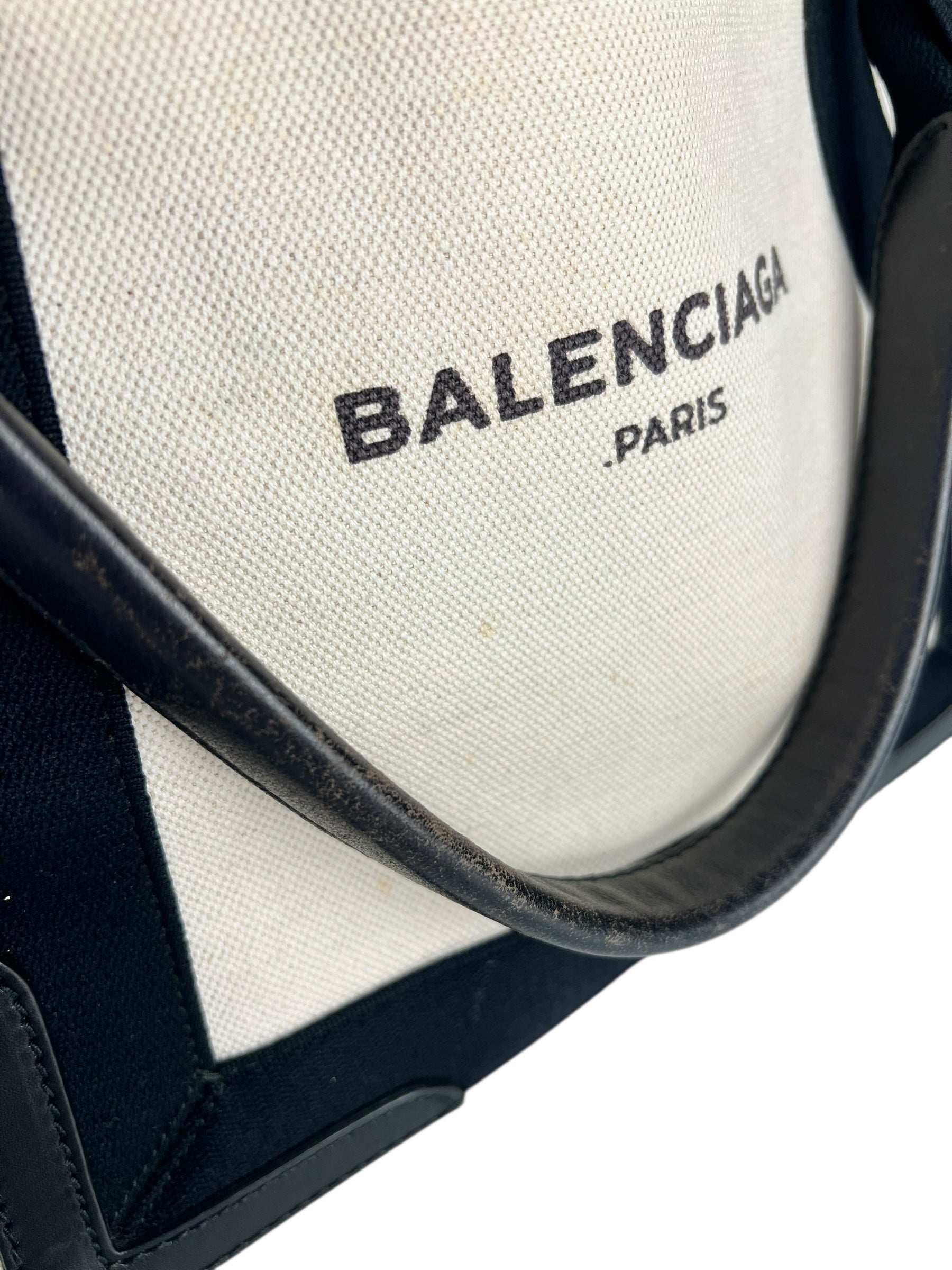 Balenciaga Black Cabas Tote Bag