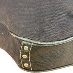Burberry Vintage Black Canvas Crossbody Bag