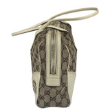 Gucci GG Beige Ivory Leather Shoulder Bag