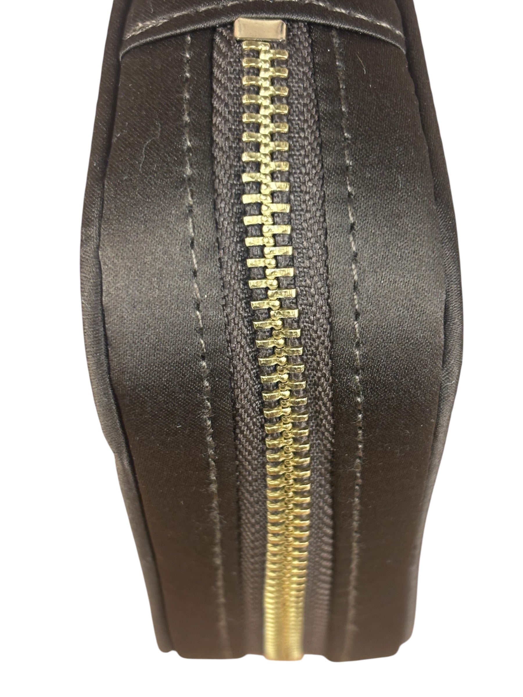 Tom Ford  Brown Suede Cosmetic Bag