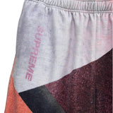 Supreme Geo Velour Shorts Pink