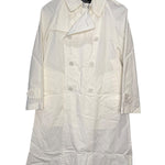Comme des Garcons White Trench Coat