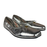 Vivienne Westwood Silver Bow Ballet Flats