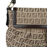 Fendi Zucca Chef Flap Shoulder Bag
