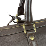 Louis Vuitton Chocolate Calfskin Sofia Coppola Duffel Bag