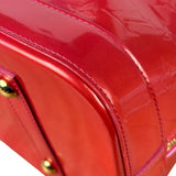 Louis Vuitton Apple Red Vernis Alma Handbag GM