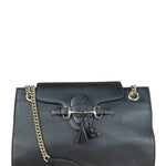 Gucci Black Emily Leather Shoulder Bag