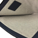 Coach Navy Pebbled Leather Laptop Case