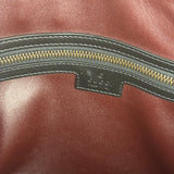 Gucci Croc-Trim Leather Briefcase