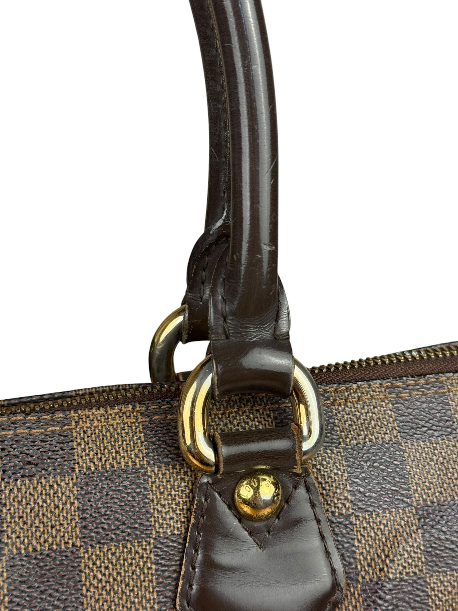 Louis Vuitton Damier Ebene Saleya Tote Bag MM