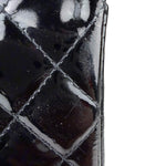 Chanel Vintage Black Leather In The Business Flap Handbag 1996