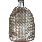 Bottega Veneta Metallic Intrecciato Ciambrino Shoulder Bag
