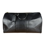 Louis Vuitton Noir Epi Leather Keepall 55
