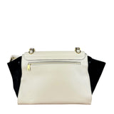 Celine Trapeze Leather 2Way Python Handle Handbag