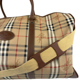 Burberry Vintage House Check Duffel Bag